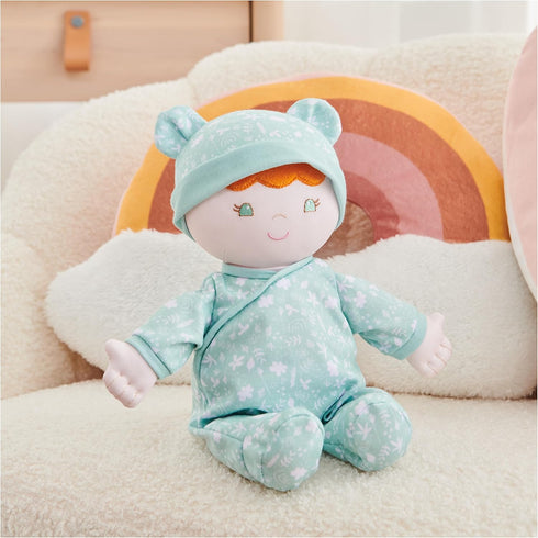 GUND Baby Sustainable Baby Doll, Plush Doll Made from Recycled Materials, for Babies and Newborns, Green, 12”...