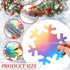 PerKoop 100 Pcs 6 Inch Large Snowflakes Cutouts Paper Winter Holographic Snowflakes Bulletin Board Cutouts Double-sided Winter Snowflakes for DIY ...