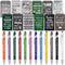 24 Pcs Funny Pens Notepads for Teacher Nurse Christian Theme Appreciation Gifts Bulk Motivational Negative Inspirational Notepad Ballpoint Pens fo...
