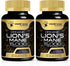 Lions Mane Supplement Capsules - 120 Count - Mushroom Supplement, Brain Supplements for Memory and Focus, Lion's Mane Mushroom Capsules - Cognitiv...