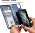 Bocasal for iPhone 11 Pro Max Wallet Case with Card Holder PU Leather Magnetic Detachable Kickstand Shockproof Wrist Strap Removable Flip Cover fo...
