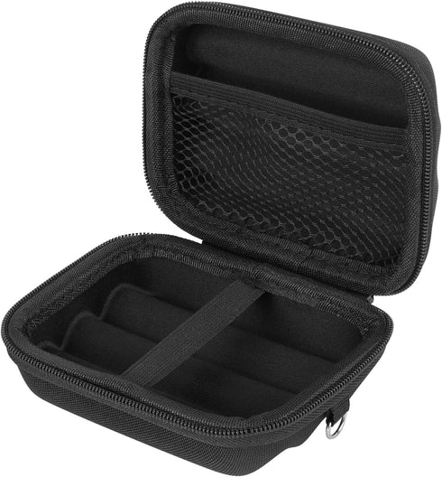 Hard Shell Storage Case Compatible with Audio-Technica, JBL, Panasonic, Beats, Sennheiser, Sony Durable EVA Earphone Case with Internal Mesh Pocke...
