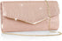 Larcenciel Clutch Purses for Women, Bling Vertical Lines Envelope Evening Bag w/Chain, Formal Ladies Handbags,9.05x1.97x4.72...