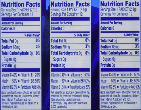 Propel Zero Calorie Nutrient Enhanced Water Beverage Mix (36 packets) 3 different flavors (berry, grape & kiwi strawberry)...