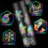 Holographic Christmas Stickers Glitter Silver Transparent Waterproof Decoration Sticker for DIY Scrapbooking Supplies crafts Phone Case Water Bott...