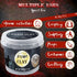 Black Moldable Cosplay Foam Clay (300 Gram) Air Dry Clay - High Density and Perfect for Intricate Designs | Figures | Masks | Craft Projects | Gre...