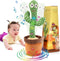 Emoin Dancing Cactus Baby Toys, Talking Cactus Toys Repeats What You Say Baby Boy Toys, Dancing Cactus Mimicking Toy with LED English Sing Talking...