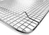 Goson Heavy Duty Stainless Stain Bakeware, Baking, Cooling, Oven Roasting, Broiler Rack, 8in by 10in, Cross Wire, Pack of 2, Compatible with Vario...