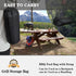 Grill Utensil Storage, Grilling Bags for Outdoor Grilling, Grill Tool Storage, Grill Tools BBQ Bag, Foldable Grill Bag for Camping and Hiking BBQ....