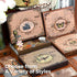 Funto Scrapbooking Kit, The Love Poems Series - Vintage Items, Ideal Gift Box Packaging, Perfect for Bullet Scrapbooking Materials, Planner DIY Cr...