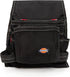 Dickies 8-Pocket Canvas Tool and Utility Pouch for Work Belts, Fastener Pocket, Hammer Loops, 2-inch Belt Loop, Black...