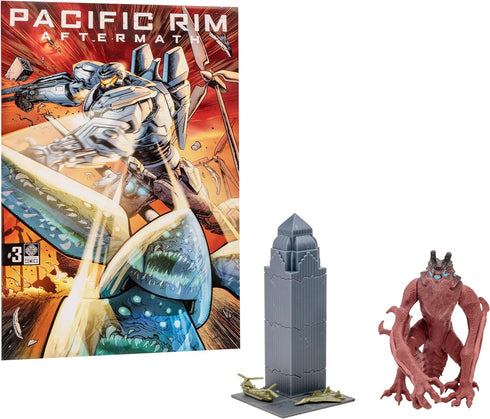 Pacific Rim McFarlane Toys Otachi (Kaiju) 4" Scale Figure Playset with Comic...