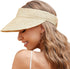 EW East Water Women's Natural Straw Sun Hat, Visor for Women, Beach Hats for Women, 50 SPF Sun Protection, One Size Fits Most...