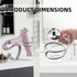 Bathroom Hair Dryer Holder Hair Care Tools Holder Wall Mount Chrome Finished Stainless Steel...