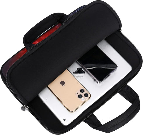 14 15 15.4 15.6 inch Laptop Handle Bag Computer Protect Case Pouch Holder Notebook Sleeve Neoprene Cover Soft Carrying Travel Case for Dell Lenovo...
