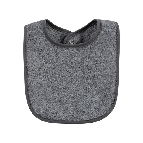 Hudson Baby Unisex Baby Rayon from Bamboo Bib with Waterproof Lining 10pk, Gray White, One Size...