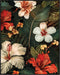 Posterizer 1 pcs-dainty unique white and orange flowers-Floral & Botanical Art-Abstract & Modern Art-Decor for Home & Office- UNFRAMED Wall Art...
