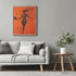 Posterizer 1 pcs-abstract modern football player dynamic poster 3-Sports & Hobby Art Gifts for sports fans Decor for Home & Office- unframed wall ...