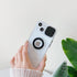 Caseative Candy Color Ring Holder Slide Lens Camera Cover Protection Clear Soft Compatible with iPhone Case (Orange,iPhone 13 Pro Max)...
