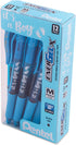 Pentel EnerGel-X Retractable Gel Pen, (0.7mm) Med. line, Sky Blue Ink- It's a Boy! Dozen Box (BL107SPC12)...