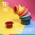 Nuby Stacking Soft Silicone Cups Interactive Toy, Promotes Coordination, Seven Piece (Colors May Vary)...