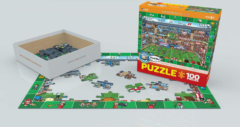 EuroGraphics Soccer Spot & Find 100 Piece Puzzle...