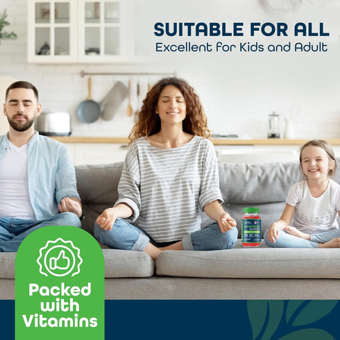 Vitamin B Complex Gummies for Adults, B Complex Vitamin Supplement for Women and Men, B Vitamins Complex Gummies for Energy and Brain Health, Natu...