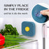 Fridge Deodorizer Odor Eliminator - Refrigerator Deodorizer More Effective Than Baking Soda - Activated Charcoal Fridge And Freezer Air Freshener ...