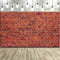 Red Brick Wall Party Backdrop, Large Fabric Red Brick Sign Photo Backdrops Background for Baby Shower Birthday Party Wedding Graduation Home Decor...