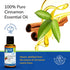 Earth's Care Cinnamon Cassia Oil - Cinnamon Essential Oil - 100% Pure Cinnamon Essential Oil for Diffuser - 1 Fl OZ (1 Bottle)...