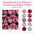 Tintnut Red Pink Rose 10 Sheets 10x12 Inch Floral Pattern HTV Iron On Vinyl for Clothes - Compatible with Cricut & Silhouette Cameo...