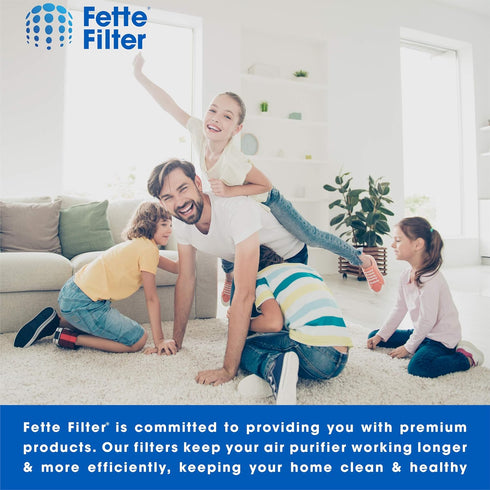 Fette Filter - Premium Air Purifier Replacement Filter Set, Compatible with Levoit LV-H126 Air Purifier (1 Hepa 3 Carbon)...