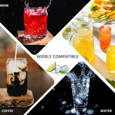 JSE Ice Cube Tray with Lid, 56 PCS Ice Cube Mold with Container, Small Square Shaped Ice Maker for Drinks, Coffee and Cocktails...