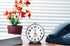 AcuRite 15607 Vintage Alarm Clock, Black Nickel...