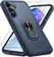 Janmitta for Samsung Galaxy A35 5G Case with Tempered Glass Screen Protector,Heavy Duty Shockproof Full Body Protective Cover Built in Rotatable M...