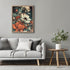 Posterizer 1 pcs-artistic surreal beautiful flowers-Floral & Botanical Art-Abstract & Modern Art-Decor for Home & Office- UNFRAMED Wall Art...