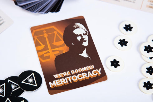 Breaking Games We're Doomed: Meritocracy Expansion Pack | Party Game | 4-12 Players...