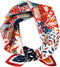 kcctoo 27.5" Mulberry Silk Feeling Head Scarf Women's Fashion Square Neck Satin Scarfs for Bag Hair Scarves Gift...