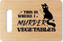 Funny Bamboo Cutting Board Gift, This Is Where I Murder Vegetables, Funny Cutting Board Home Kitchen Decor, Halloween Christmas Gifts For Friends ...