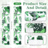 2 Pcs Classroom Door Window Cover Blackout Window Shades 8 x 36 Inches Tropical Leaves Patterns Side Door Window Curtain for Classroom Glass Door ...