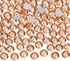 Jollin Glue Fix Crystal Flatback Rhinestones Glass Diamantes Gems for Crafting Nail Art Crafts Decorations Clothes Shoes 4.8mm (ss20 576pcs, Champ...