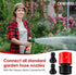 Dreyoo 5 Pcs Set Garden Hose Quick Connector with Stainless Steel Filter Washers, 3/4 Inch Male and Female Connectors Compatible with Eden and All...