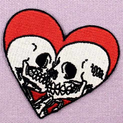 The True Love Till Death Patch Embroidered Applique Iron On Sew On Emblem...