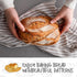 Bread Proofing Baskets Set of 2 10 inch Oval Shaped Dough Proofing Bowls w/Liners Perfect for Professional & Home Sourdough Bread Baking...