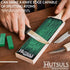 Knife Stropping Compound with Case - (2-Pack, Total 5 Oz) Get Razor-Sharp Edges with Knife Polishing Compound, Green Buffing Compound Bars are Eas...