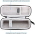 LTGEM Hard Case for Tribit XSound Go Bluetooth Speaker or Tribit Upgraded MaxSound Plus Portable Bluetooth Speaker - Protective Carrying Storage B...