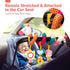 hahaland Car Seat Toys for Babies 0-6 Months Girl - Baby Toys 3-6 Months - Rattle, Mirror, Crinkle, Squeaky Carseat Stroller Toys 0-6 Months Devel...