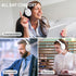 AMORNO Bluetooth Headphones Over Ear, 68 Hours Playtime Wireless Headphones with Mic, Foldable Adjustable Lightweight HiFi Stereo Headset for Cell...