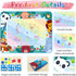 Water Doodle Mat Kids Water Painting Doodle Drawing Mat Toy Writing Mess Free Coloring Extra Large Magic Educational Toys for Boys Girls Age 2 3 4...
