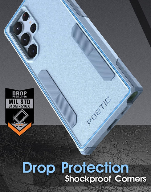Poetic Neon Series Case Compatible with Galaxy S22 Ultra 5G 6.8 inch, Dual Layer Heavy Duty Tough Rugged Lightweight Slim Shockproof Protective Co...